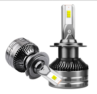 Audi T8, Phares de voiture Led à Double tube, haute puissance 60W, 2 pièces, ampoule simple