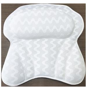 Vente chaude 3D Tricoté Fibre Mesh <span class=keywords><strong>Oreiller</strong></span> De Bain Ventouse Corps Doux pour Hôtels Logo Personnalisable pour <span class=keywords><strong>Amazon</strong></span> Prix Usine - Product Image 1