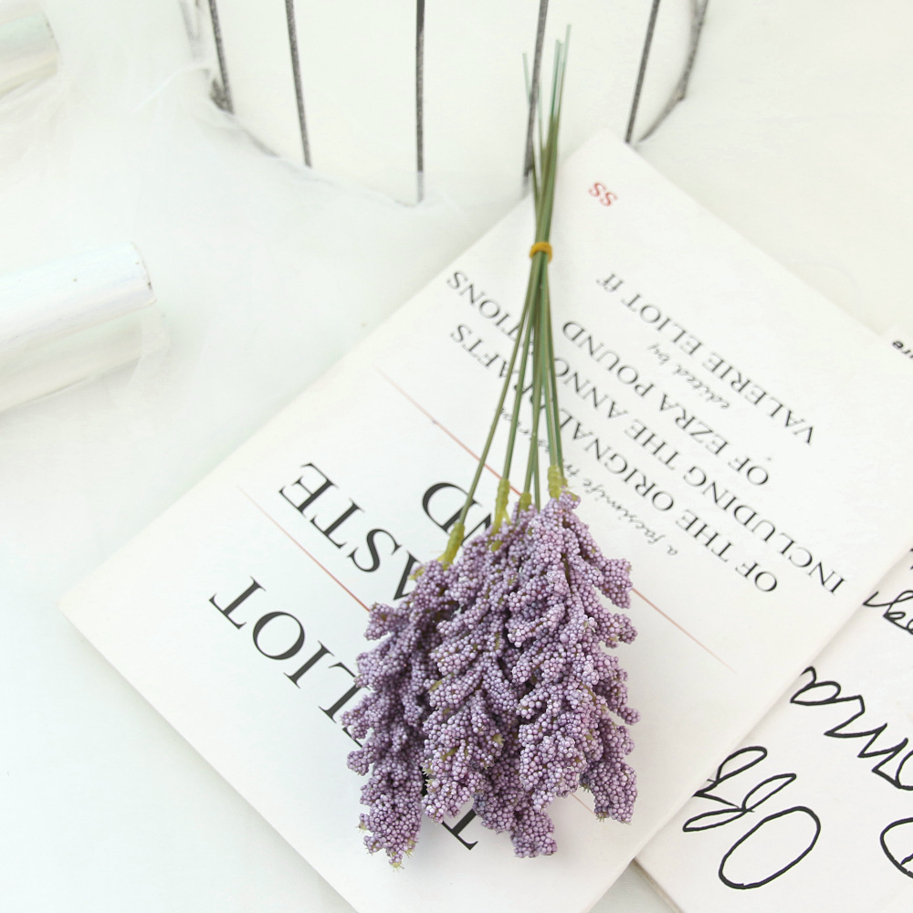 Épis de blé violet foncé