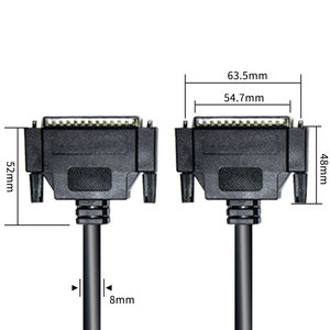 DB62 62Pin D-Sub 62P Male to Male HDB62 <strong>Cable</strong> 62 Pins Signals Terminal Connector <strong>Cable</strong> Assembly 1m 1.5m - Product Image 2