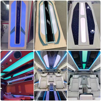 Lampe de toit pour Hiace vente en gros de chaise de voiture de luxe lumière pièces d'auto pour Benz Vito Vclass V250 W447 modèle de plafonnier incurvé de voiture