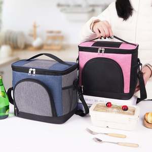 Custom Waterproof Picnic Food Storage <b>Bags</b> for Student Aluminum Foil <b>Cooler</b> <b>Bag</b> <b>Insulated</b> Lunch <b>Bag</b> for Students Kids Men Women - Product Image 5