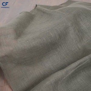 Tissu en <span class=keywords><strong>lin</strong></span> pur certifié OEKO-TEX 100, doux, respirant, matière naturelle en <span class=keywords><strong>lin</strong></span> pour robes, chemises, vêtements, teinture unie - Product Image 2