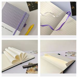 WSY86 Cheap Bulk Custom Logo Notebooks Customizable Personalized <b>Notepad</b> B6 Journal Hardcover PU <b>Leather</b> Notebook Elastic Straps - Product Image 5