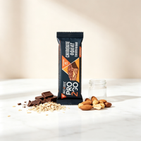 Sacs en plastique Mylar écologiques personnalisés, sacs alimentaires en aluminium, sacs pour barres énergétiques au chocolat, emballages alimentaires autoportants – Ventes Flash