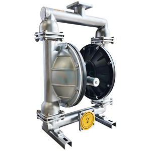 Nueva Bomba Neumática de Diafragma de la Serie Pd Qby/qbk 80/100 de Baja Presión, de Acero Inoxidable, Resistente al Desgaste, para Agua Limpia y Aguas Residuales Qby - Product Image 1