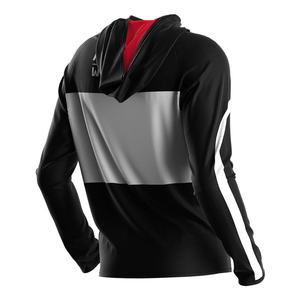 Sudadera con capucha unisex informal de lucha libre con cremallera, chándal con logo personalizado, sudadera para hombre, chaqueta con capucha para hombre por sublimación - Product Image 4