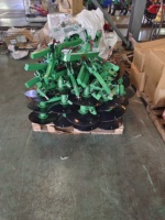Arado de Discos para Tractor de Mano, Cultivador de Alta Resistencia, Arado de Discos Agrícola para Preparación del Suelo y Cultivo de Tierras Agrícolas