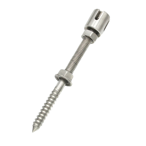 Serre-câble croisé en acier inoxydable 316, ensemble de 3 mm, très poli, pour grille murale verte, tension de clôture pour plantes grimpantes, carton - Product Image 1