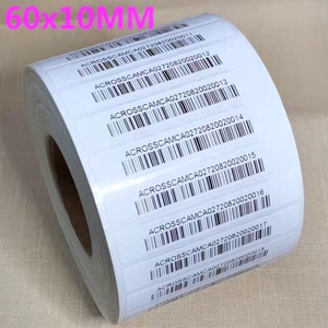 Etiquetas Adhesivas de Papel para Impresión de Datos Variables Personalizadas, Número de Serie Consecutivo, Código QR, Códigos de Barras, Colores CMYK, Formas Personalizadas - Product Image 2