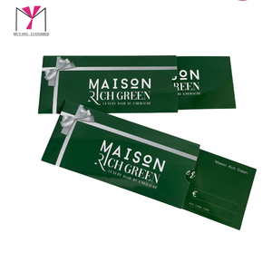 MUYANG Custom Printed Flower Pattern New Year Greeting Card Set With Envelope - Product Image 2