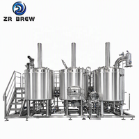 Fermenteur de bière commercial 1000L 2000L, équipement de brasserie, réservoir de brassage industriel entièrement automatisé, système de brasserie