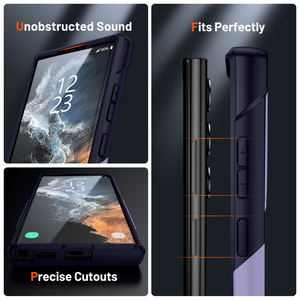 Protección contra caídas de doble capa Defend Bumper TPU Funda para teléfono para <span class=keywords><strong>Samsung</strong></span> S23 Ultra - Product Image 6