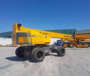 नई पेंटिंग और अच्छे पहियों के साथ हाओट डीजल बूस्ट लिफ्ट Htt43rtj का इस्तेमाल किया, चीन में रेंडहैंड बूस्ट लिफ्ट रेंटल तैयार - Product Image 1