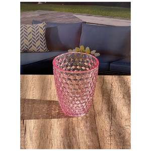 Set di quattro bicchieri di birra HMS HMS in acrilico a diamante trasparente - Product Image 5