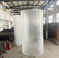 Tube acrylique transparent sans soudure OD 800 mm, grand diamètre, en PMMA, pour chambre - Vente chaude