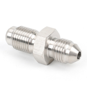 Aluminum Alloy AN3 <b>Adapter</b> M12X1 To M10X1 Male Thread Connector For Automotive Use - Product Image 2