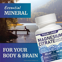 Triple 4x500mg Complexe Glycinate de Magnésium Malate Citrate Capsules Complément Alimentaire Adultes & Enfants