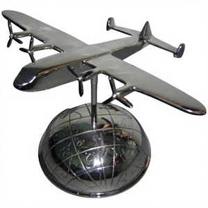 Modèle d'avion en métal moulé sous pression Artisanat Objet décoratif Avion en métal Derniers modèles d'avion Cadeaux Accessoires Logo personnalisé - Product Image 1