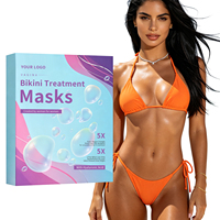 Masque Apaisant pour la Zone du Bikini en Gros – Soulage les Irritations et les Poils Incarnés – Soin Hydratant et Rajeunissant en Forme de T pour la Ligne du Bikini