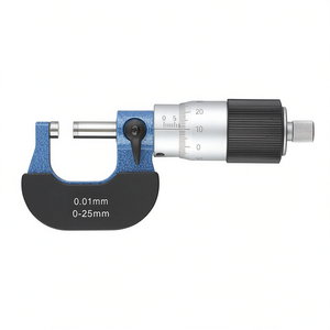 Fervi External <b>Micrometer</b> 0-25mm 0.01mm Precision Measurement Tool - Product Image 2