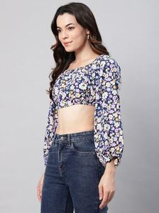 <b>Top</b> Quality Designer Party Wear Girls <b>Top</b> Stylish Summer Wear Girls <b>Top</b> From India Supplier At Bulk Price - Product Image 2