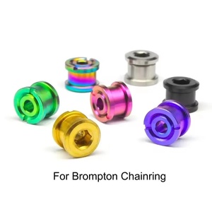 Tuerca de Bloqueo de Cabeza Plana de Titanio para Plato de Bicicleta Plegable - Antioxidante para Minería y Tratamiento de Agua - Product Image 5