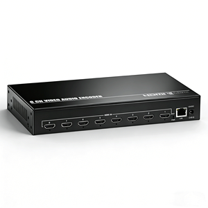 เครื่องเข้ารหัสสตรีมมิงสด8-in-1 HDMI เข้า H.265 H.264 MJPEG HDMI เป็น IP พร้อม SRT/RTMP/RTMPS/RTSP/UDP - Product Image 3