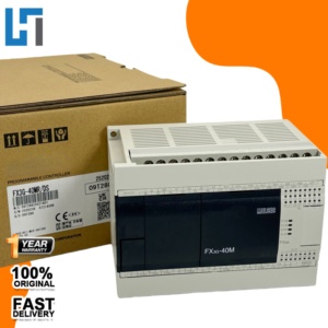 โมดูล PLC รุ่นใหม่ FX3G-40MR/DS 24VDC ของแท้  ฐาน FX3G  24 อินพุต 16 เอาท์พุตรีเลย์  ตัวควบคุม PLC  มีสินค้าในคลัง - Product Image 1