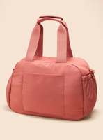 Benutzerdefiniertes Logo Große Carryall Puffy Crossbody Schultertasche Leichtgewichtige Übergroße Gesteppte Puffer-Reisetasche Wasserabweisend mit Reißverschluss