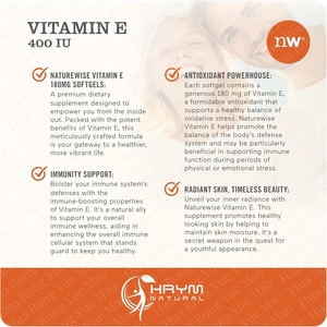 OEM Hot Bán <span class=keywords><strong>Vitamin</strong></span> <span class=keywords><strong>E</strong></span> 400 IU viên nang mềm tự nhiên nguồn bổ sung Vitamine <span class=keywords><strong>E</strong></span> tinh khiết tốt nhất <span class=keywords><strong>Vitamin</strong></span> <span class=keywords><strong>E</strong></span> viên nang cho da - Product Image 5