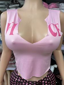 Ensemble deux pièces pour femmes PEEQI, mode été Y2K, débardeur à découpes, short à pois, streetwear pour femmes - Product Image 4