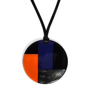 Collier pendentif bohème artisanal en corne de buffle, bijoux de mode écologiques, cadeau, vente en gros - Product Image 3
