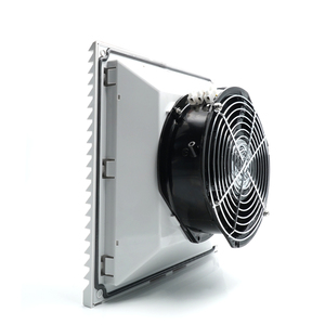 Ventilateur axial électrique 255*255 mm, souffleur à double roulement à billes, pales en acier inoxydable, pour fenêtre, mur, cuisine, salle de bain, toilettes - Product Image 2