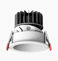 Downlight encastré anti-éblouissement ETL DA-RL4W9 dimmable 3 pouces 9W 110lm/W à spectre complet COB avec boîte de jonction et connecteur rapide
