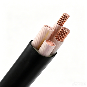 Câble électrique d'alimentation isolé XLPE, câble N2XY, conducteurs en cuivre massif 0,6/1 kV, XLPE 4x25 mm², câble d'alimentation électrique - Product Image 1