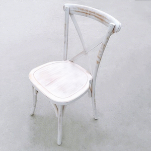 Cross Back <strong>Stacking</strong> <strong>Dining</strong> <strong>Chairs</strong> - Product Image 2