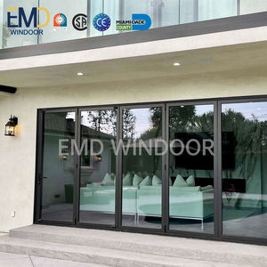 Modern Design High Quality Villa Soundproof Design Aluminium Grill <b>Swing</b> Casement Door - Product Image 3