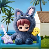 2026 Neu Original Echt POPMART RIIZE Velvet Cute Friend Serie PVC-Puppe Blindbox Süßer Puppenanhänger Kreatives Geschenk 6 Stk./Set