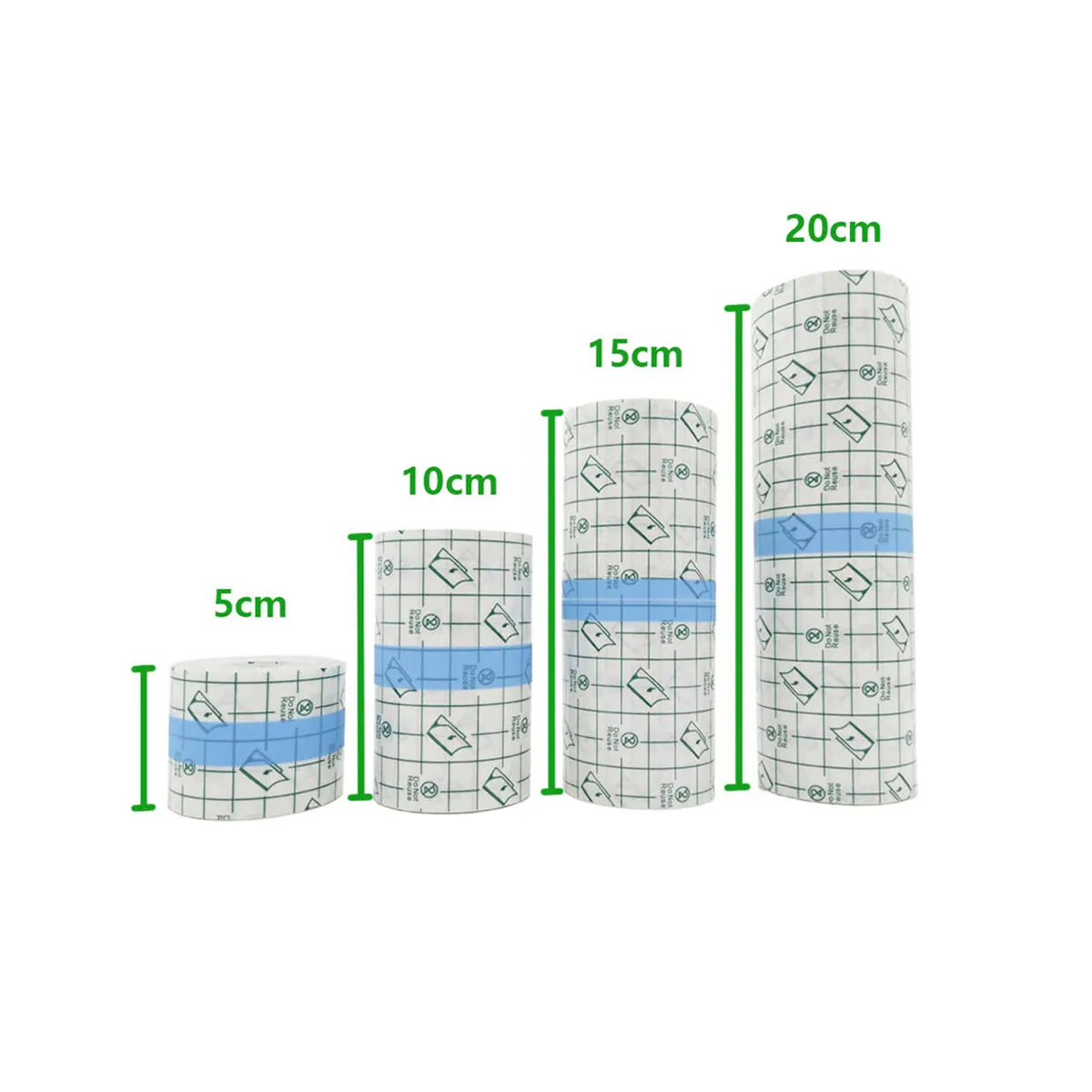 Su geçirmez dövme rulo bandaj 6x40 inç şeffaf Film soyunma ikinci cilt şifa koruyucu