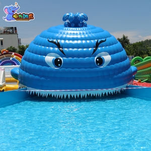 Tùy chỉnh Công Viên Nước Inflatable sóng hồ bơi, hồ bơi lớn ngoài trời, hình chữ nhật khung kim loại hồ bơi - Product Image 3