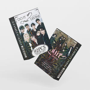 92 Piezas/Set de Tarjetas LOMO y Pegatinas de Kpop StrayKids, Álbum Hyunjin <span class=keywords><strong>Bangchan</strong></span> Felix DO IT, 60 Fototarjetas, 32 Calcomanías, Colección para Fans - Product Image 6