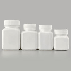 Botella de Plástico de 5080 ml y Envase de Polvo de Cápsulas Opacas Blancas de 100 g, Botellas Pequeñas para Medicamentos y Suplementos para la Salud - Product Image 3