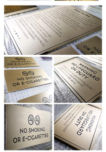 Sinon Home Entry Nuevo diseño Placas de puerta inteligentes Placa de señal de puerta Placas de puerta - Product Image 3