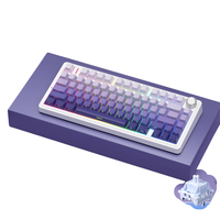 Clavier mécanique AULA F75 75% RGB / Sans fil 2.4G / Filaire, personnalisation à trois modes