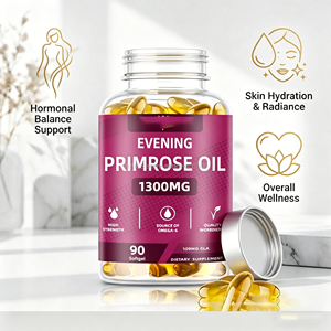 Huile d'Onagre Haute Puissance 1300mg (109mg GLA) – Soutien Hormonal et Bien-être – Solution Complète de Compléments Alimentaires pour Adultes - Product Image 6