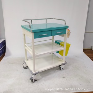 Chariot de rangement Kerry en ABS avec tiroirs pour salon de beauté et usage hospitalier - Product Image 2
