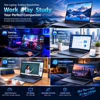Ordinateur portable professionnel 15,6 pouces Intel i3-6100 à prix d'usine avec reconnaissance d'empreintes digitales, clavier rétroéclairé, neuf ou d'occasion, idéal pour le gaming