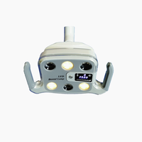 Fauteuil dentaire électrique avec lampe LED, construction en plastique, lumière à induction, soins bucco-dentaires, certifié CE, garantie 1 an