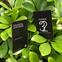 Carte intelligente en bois écologique RFID/NFC avec puce ISO14443A Ultralight-EV1, fournisseur chinois Nichen One, noyer noir, hêtre, 13,56 MHz